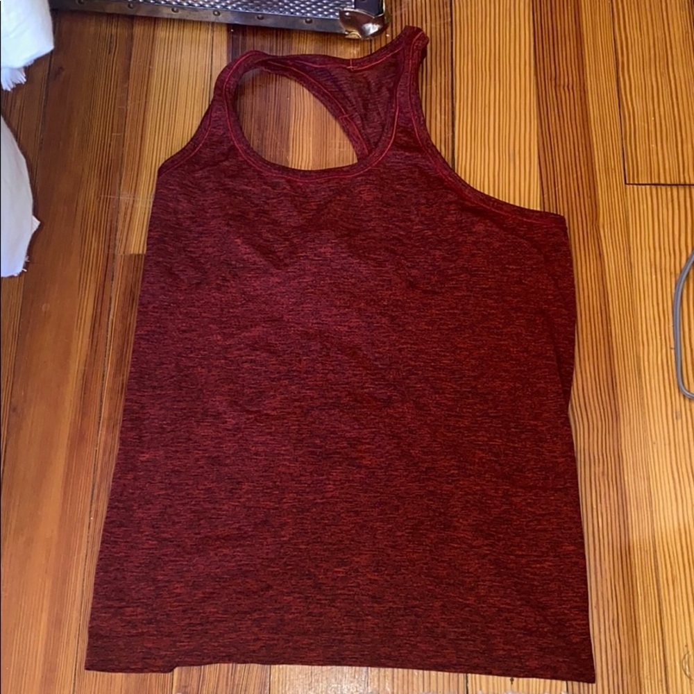 Red Lululemon Tank